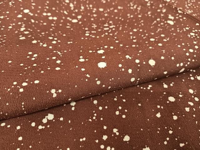 平和屋着物●洗える最高級着物 ＜英＞はなぶさ謹製 小紋 雪 洗える着物 AAAZ3288np