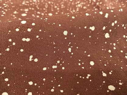 平和屋着物●洗える最高級着物　＜英＞はなぶさ謹製　小紋　雪　洗える着物　AAAZ3288np