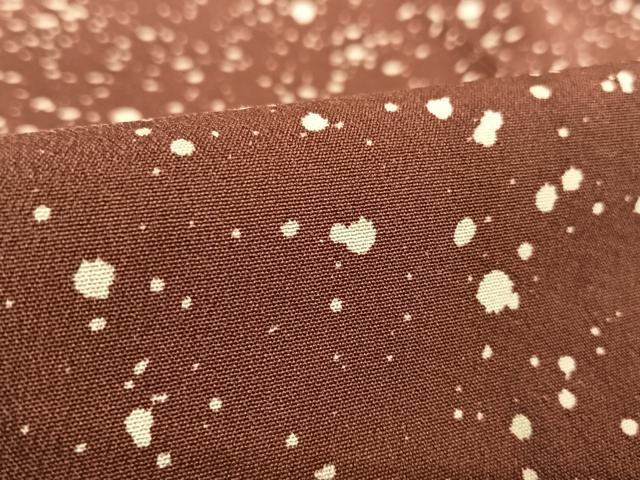 平和屋着物●洗える最高級着物　＜英＞はなぶさ謹製　小紋　雪　洗える着物　AAAZ3288np