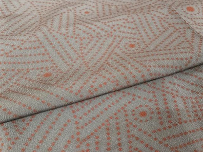 平和屋着物●洗える最高級着物 ＜英＞はなぶさ謹製 小紋 丸文 洗える着物 AAAZ3293np