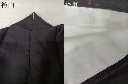 平和屋着物●赤城紬　絞り　ネコ　毛糸玉　正絹　逸品　AAAZ3313np