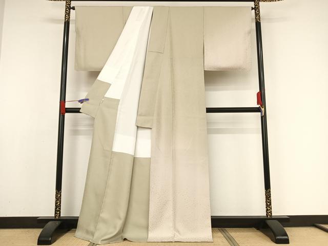 平和屋着物●訪問着 箔散らし 暈し染め 金彩 正絹 逸品 AAAZ3329np