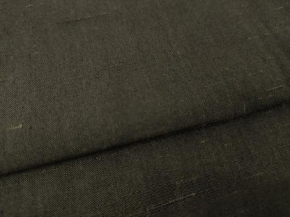 平和屋着物●男性　紬　アンサンブル　色無地　檳榔子染色　正絹　逸品　未使用　AAAZ3729ck