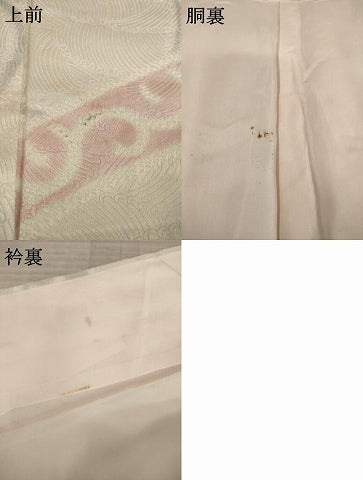 平和屋着物●上質な小紋　絞り　短冊文　正絹　逸品　AAAZ3753ck
