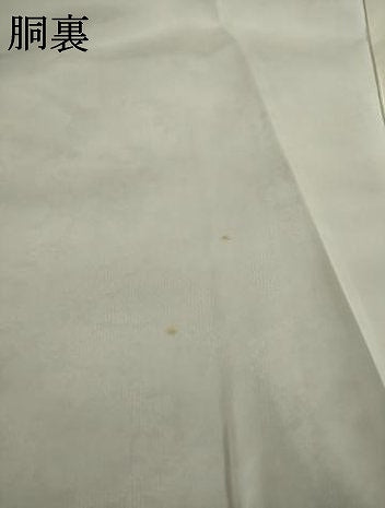 平和屋着物●都喜ヱ門　本場大島紬　白大島　一元7マルキ　総絣　銀彩更紗　藤絹織物謹製　証紙付き　正絹　逸品　未使用　AAAZ3789ck
