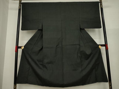 平和屋着物●男性 紬 縞 正絹 逸品 AAAZ3800ck
