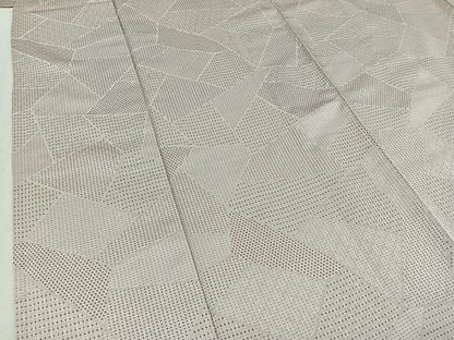 平和屋着物▽上質な小紋 単衣 切嵌文 正絹 逸品 AAAZ3963jh