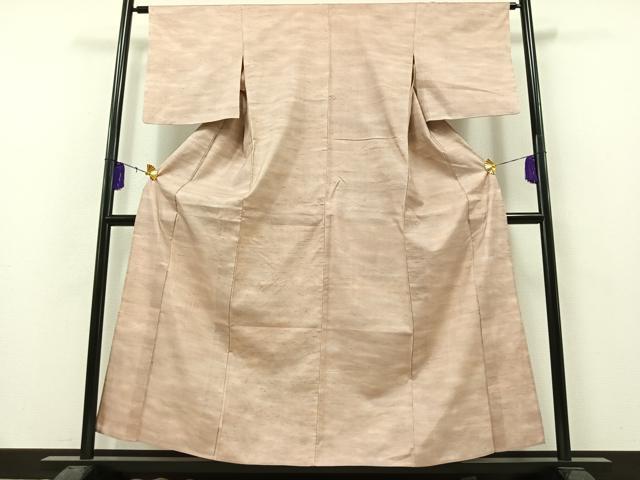 平和屋着物▽石川県指定無形文化財 牛首紬 白山工房 手織り 単衣 霞文 暈し染め 正絹 逸品 AAAZ3966jh