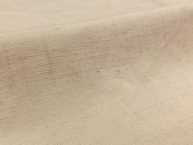 平和屋着物▽上質な紬 単衣 色無地 撫子色 正絹 逸品 AAAZ3989jh