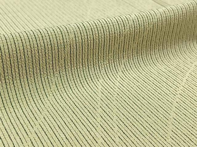 平和屋着物▽本塩沢 単衣 流水文 正絹 逸品 AAAZ3993jh