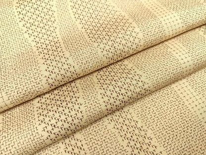 平和屋着物●本場大島紬 よろけ間道 正絹 逸品 AAAZ4498ph