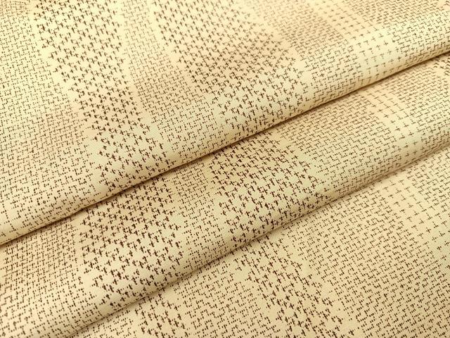 平和屋着物●本場大島紬 よろけ間道 正絹 逸品 AAAZ4498ph