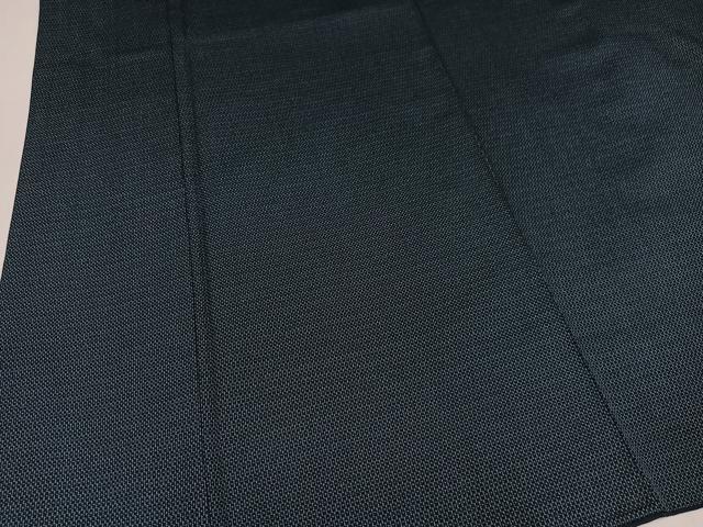 平和屋着物●お召　亀甲柄　正絹　逸品　AAAZ4506ph