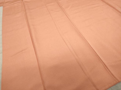 平和屋着物●上質な色無地 東雲色 正絹 逸品 未使用 AAAZ4768ck