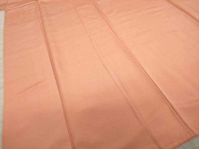 平和屋着物●上質な色無地 東雲色 正絹 逸品 未使用 AAAZ4768ck