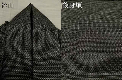 平和屋着物●男性 100亀甲 総詰め 正絹 逸品 AAAZ4821ck