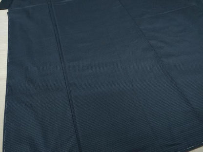 平和屋着物●男性　本場大島紬　格子　正絹　逸品　未使用　AAAZ4822ck