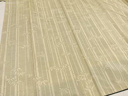 平和屋着物●本場大島紬 薩摩結城 笹竹文 正絹 逸品 AAAZ4886ph