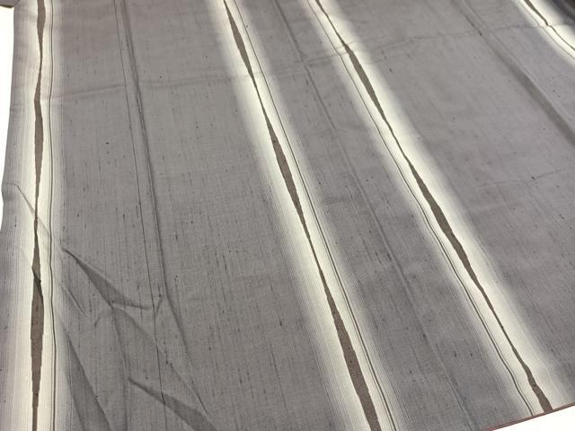 平和屋着物●上質な紬 間道 正絹 逸品 AAAZ4908ph