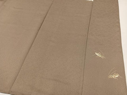 平和屋着物●豪華色留袖 草花文 金彩 正絹 逸品 AAAZ4919ph