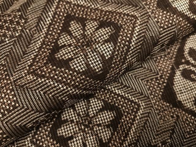 平和屋着物∞本場大島紬 龍郷絣 羽織 正絹 逸品 AAAZ4921ph