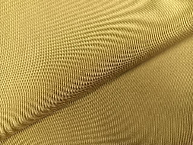 平和屋着物●上質な紬 色無地 木蘭色 正絹 逸品 AAAZ4926ph
