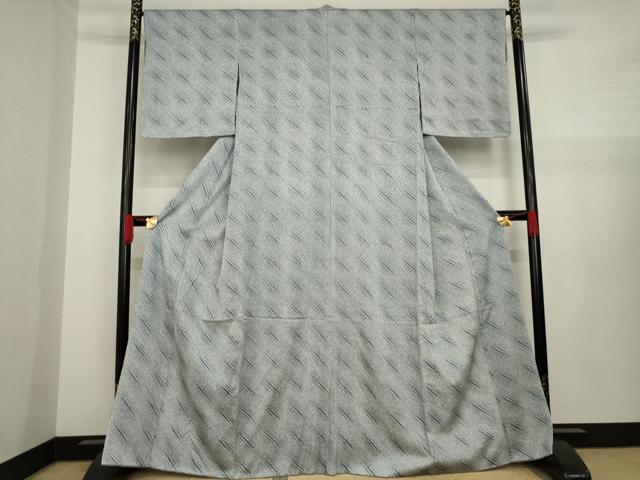 平和屋着物●絞りの開祖　竹田庄九郎　小紋　胴抜き仕立て　正絹　逸品　AAAZ4992ck