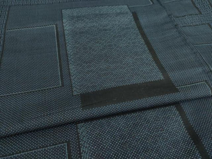 平和屋着物●本場大島紬　一元絣　色紙重ね文　正絹　逸品　AAAZ5001ck