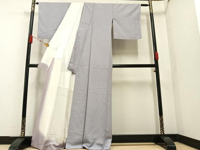 平和屋着物●江戸小紋　鮫小紋柄　正絹　逸品　AAAZ5077ph