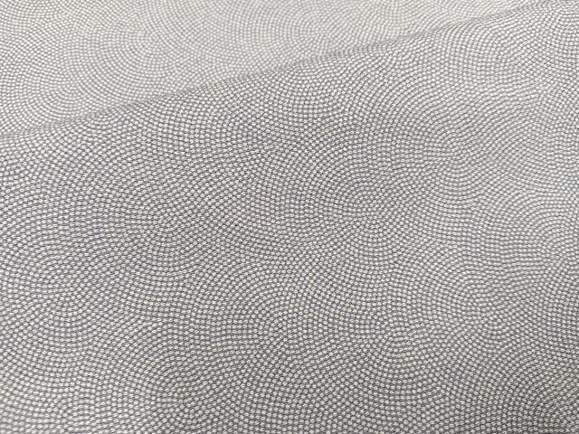 平和屋着物●江戸小紋　鮫小紋柄　正絹　逸品　AAAZ5077ph