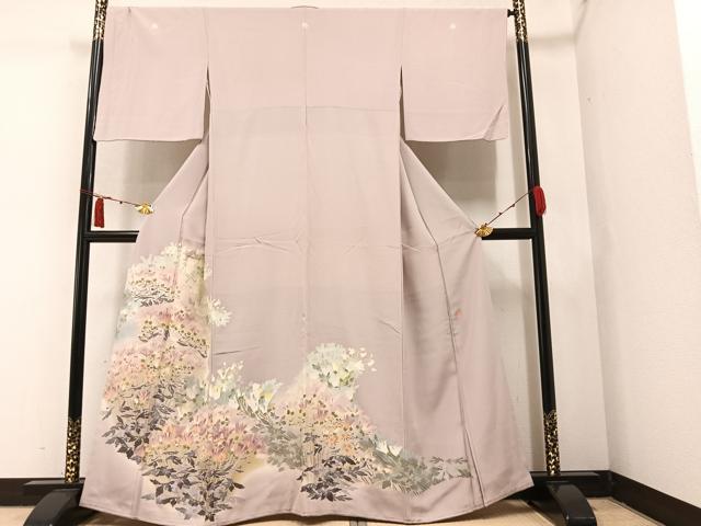 平和屋着物●本加賀友禅作家 村田幸司 色留袖 草花文 暈し染め 正絹 逸品 未使用 AAAZ5102ph