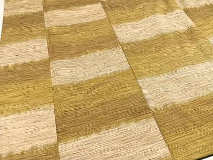 平和屋着物●上質な紬 段違い 正絹 逸品 AAAZ5118ph