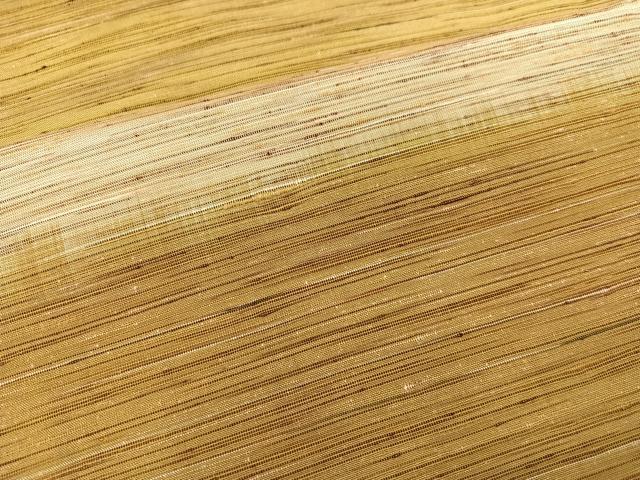 平和屋着物●上質な紬 段違い 正絹 逸品 AAAZ5118ph