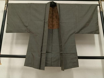 平和屋着物●男性 本場大島紬 アンサンブル 100亀甲 総詰め 正絹 逸品 AAAZ5120ph