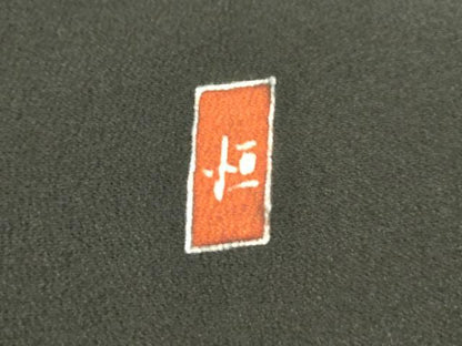 平和屋着物■豪華黒留袖　作家物　風景文　暈し染め　金彩　正絹　逸品　AAAZ5432ma