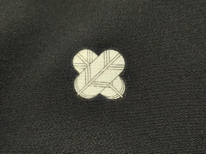 平和屋着物■豪華黒留袖　作家物　風景文　暈し染め　金彩　正絹　逸品　AAAZ5432ma