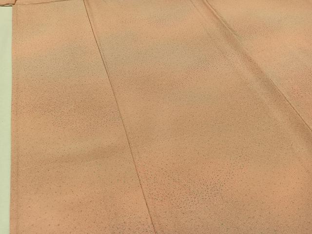 平和屋着物▽上質な小紋 単衣 作家物 霞文 正絹 逸品 未使用 AAAZ5691jh