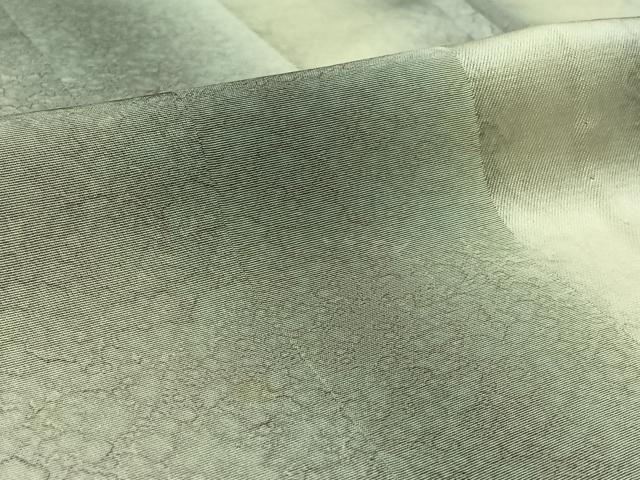 平和屋着物▽上質な小紋　単衣　間道　暈し染め　正絹　逸品　AAAZ5697jh