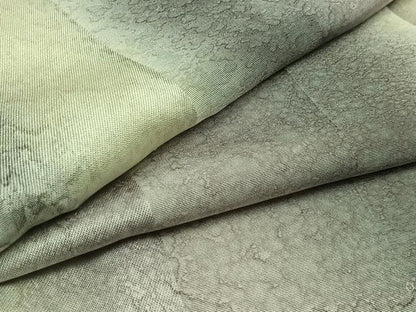 平和屋着物▽上質な小紋　単衣　間道　暈し染め　正絹　逸品　AAAZ5697jh