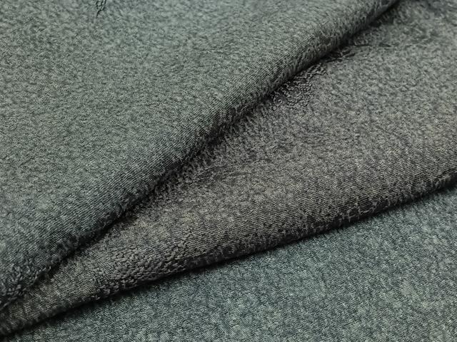 平和屋着物▽上質な小紋 単衣 作家物 霞文 暈し染め 正絹 逸品 未使用 AAAZ5700jh