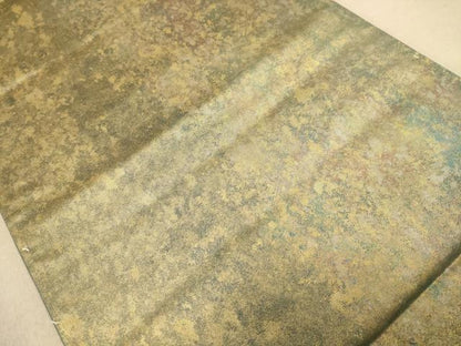 平和屋着物◎六通柄袋帯 霞文 引箔 正絹 逸品 AAAZ5727dt