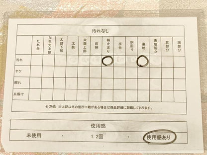 平和屋着物◎六通柄袋帯 束ね熨斗花文 金銀糸 正絹 逸品 AAAZ5744dt