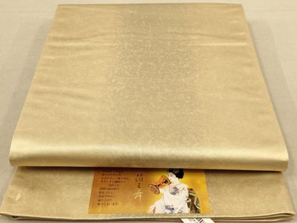 平和屋着物◎西陣 田中義織物謹製 六通柄袋帯 霞文 引箔 正絹 逸品 AAAZ5812dt