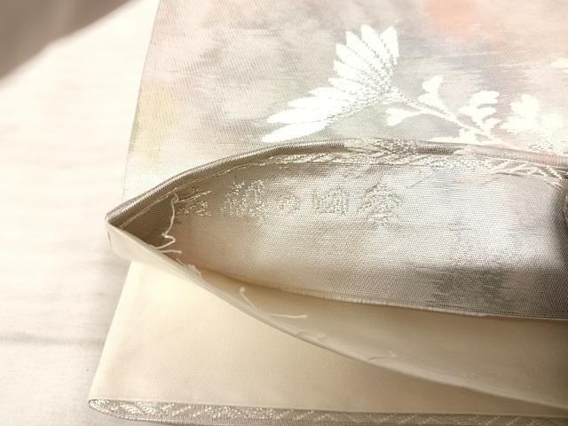 平和屋着物◎六通柄袋帯 古都の四季 錦引箔 正絹 逸品 AAAZ5862yx