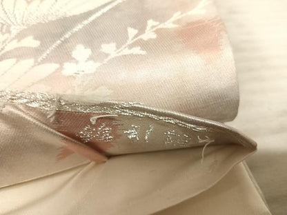 平和屋着物◎六通柄袋帯 古都の四季 錦引箔 正絹 逸品 AAAZ5862yx