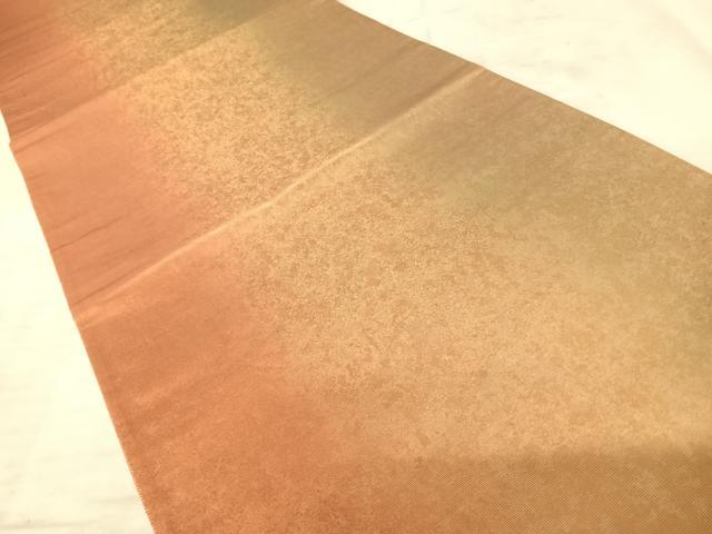 平和屋着物◎六通柄袋帯 霞文 引箔 正絹 逸品 AAAZ5915yx