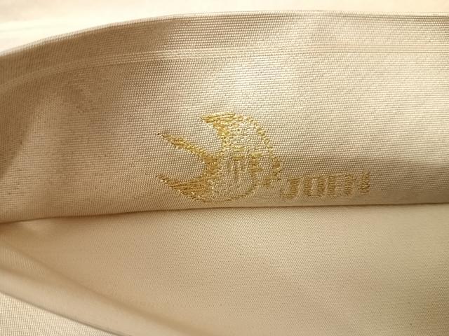 平和屋着物◎六通柄袋帯 JOEN 流水箔散らし文 金銀糸 正絹 逸品 AAAZ5932yx