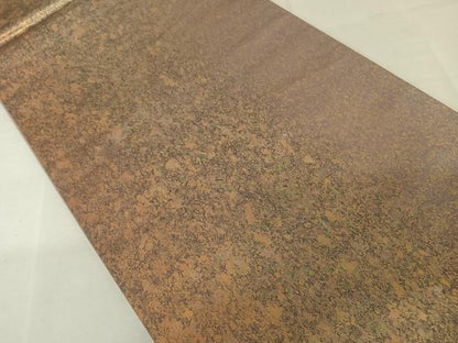 平和屋着物◎六通柄袋帯　螺鈿工匠　斉藤正樹　ワンポイント　霞文　引箔　正絹　逸品　AAAZ6387mw