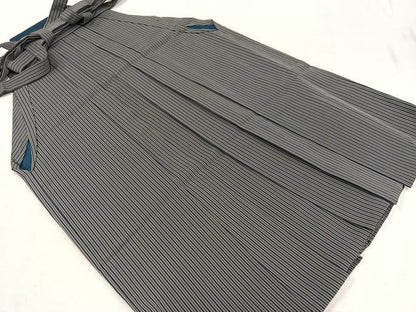 平和屋着物●男性 馬乗り袴 縞 正絹 逸品 AAAZ6835ph