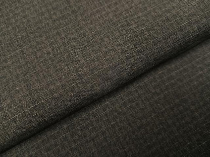 平和屋着物●男性　紬　アンサンブル　赤墨色　正絹　逸品　AAAZ6839ph